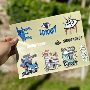 Planche de stickers SORIOT SHOP