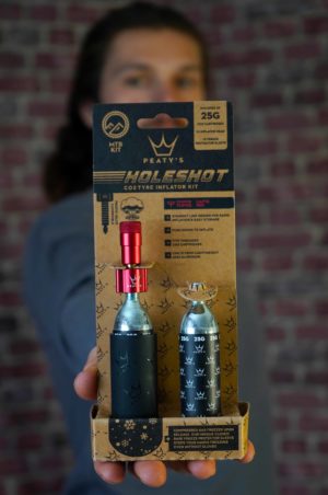 Pompe / Gonfleur CO2 Holeshot Peaty's - MTB