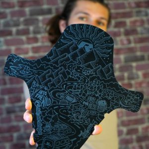 Garde-boue avant VTT - RIESEL DESIGN