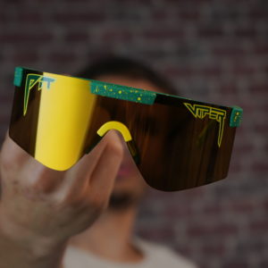PIT VIPER The Straya Original écran HDPV Polarized Gold, Taille Regular